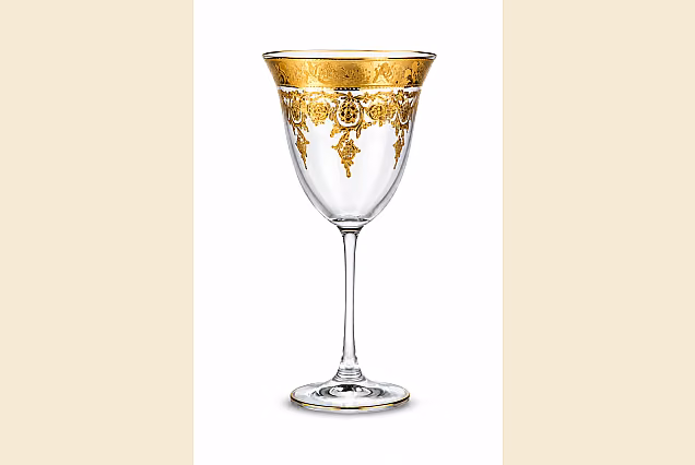 Komplet 6szt do wina czerwonego 260ml Jesolo Gold-JGB