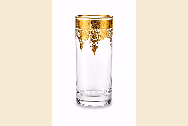 Elegancki zestaw szklanka wysoka 300ml Jesolo Gold-JGD