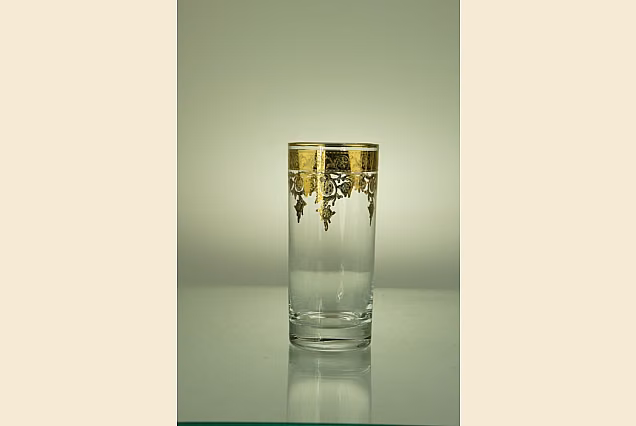 Elegancki zestaw szklanka wysoka 300ml Jesolo Gold-JGD