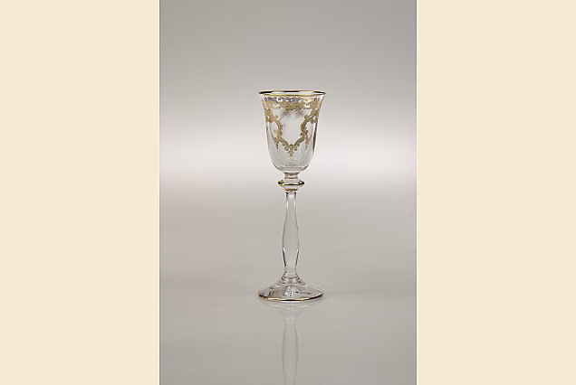 Złocone kieliszki do likieru 60ml Siena-SD