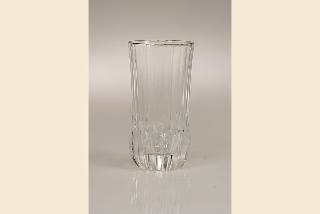 Eleganckie szklanki do wody z platynowym rantem ADAGIO PLATINUM-ADPD