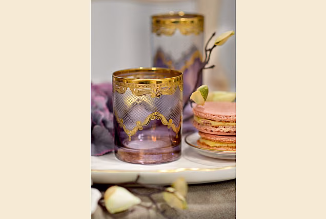 Bejrut Violet-BBD-szklanka niska 300ml