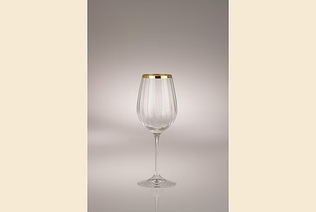 Faro Gold Optic-FGOC-kieliszki do wina 350ml